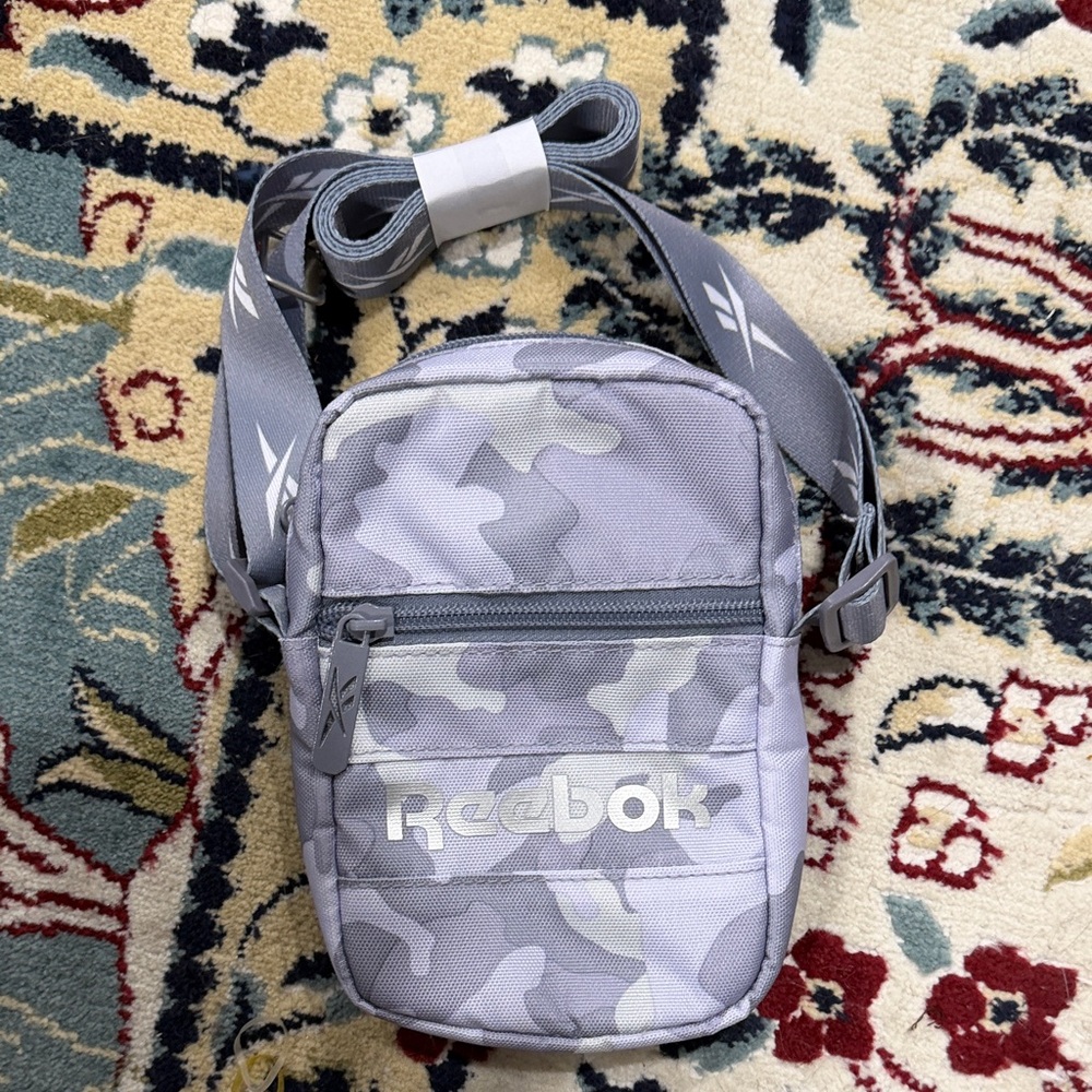 Reebok Light Gray/Purple Camouflage  Bag
